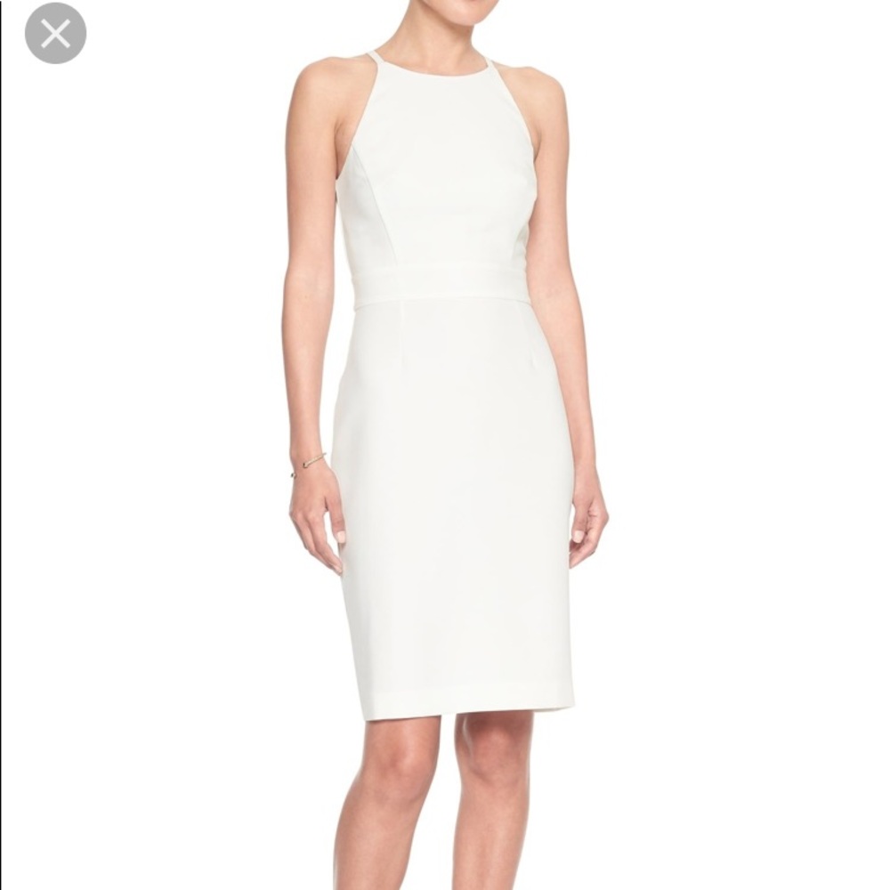 White Banana Republic Dress